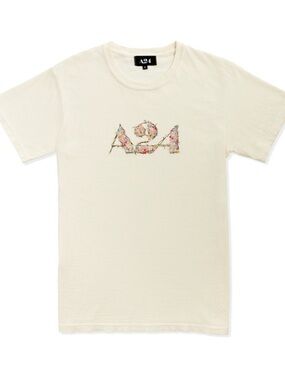 A24 MIDSOMMAR May Queen Embroidered Logo Tee Shirt